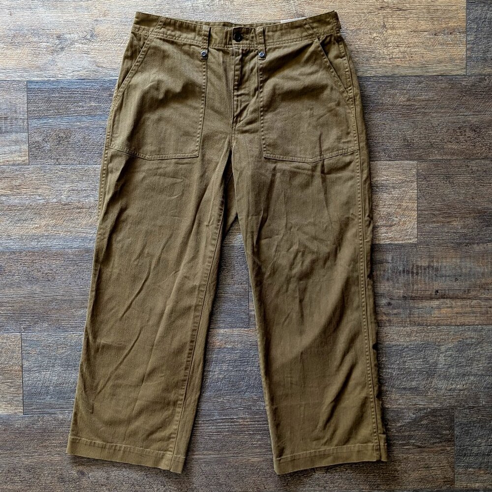 The Petite Perfect Vintage Wide-Leg Pant: Utility Edition NWT